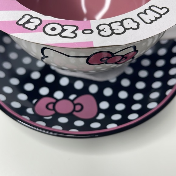 New Hello Kitty Tea cup & saucer set 12oz - Picture 4 of 16